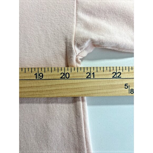 Eileen Fisher Pink Tencel Organic Cotton Boxy Hoodie Pullover Size XS Cozy Top - Picture 5 of 8